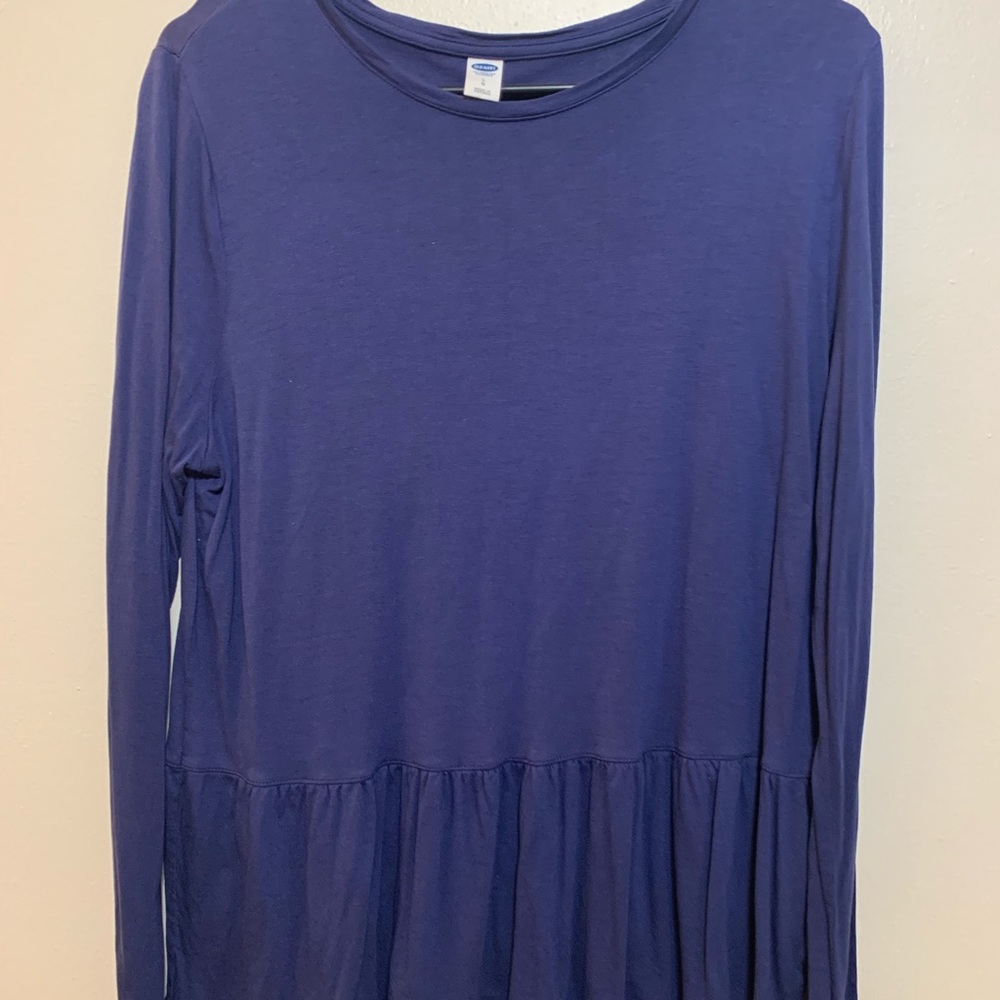 Flutter Hem Long Tee